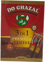 Кава розчинна «Do Ghazal» 3 in 1 Premium Coffee 20 стиків