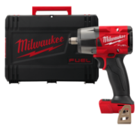 Гайковерт акумуляторний безщітковий 1/2'' MILWAUKEE, M18 FMTIW2F12-0Х, 881Нм, з кільцем (каркас, кліпса для реміня, HDкейс)