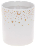 Декоративная свеча «Зимняя феерия» в фарфоровом стаканчике, 320мл