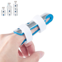 Ортез на палец руки с фиксацией (3 шт/упк) шина для фаланги пальца руки при переломе, фиксатор для пальца (ST)