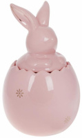 Банка для продуктов «Розовый Кролик» 2.3л керамика