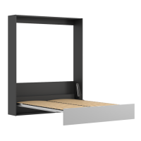 Кровать-трансформер Art in Head Mitra 1,6 1708х2154х2120 К - Антрацит / Ф - Пепельный (SM02021500000)