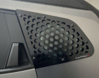 Накладки на задние окна EuroCap (2 шт, металл) для Dacia Duster 2024- гг