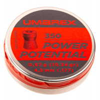 Пульки Umarex Power Potential 0,67 г 350 шт (4.1705)