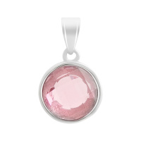 Серебряная подвеска CatalogSilver с фианитами (60002390)