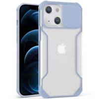 Чохол для iPhone 13 Camshield matte Ease TPU зі шторкою (Бузковий) - купити в SmartEra.ua