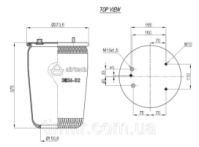Пневматическая рессора без стакана 836 M2