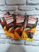 Шоколад Torras (Торрас) Dark with MANGO Chocolatе