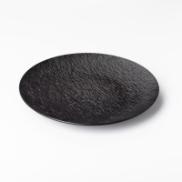 Тарілка сервірувальна керамічна 30 см, чорний