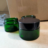 Баночка «КІТІ» скляна 30 мл зелена