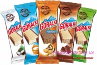 Вафлі в шоколаді «Goralki»
