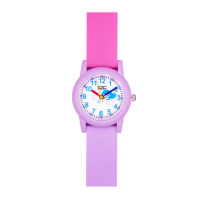 Дитячий годинник Better 002 Мermaid Purple-White з кварцовим механізмом та силіконовим ремінцем