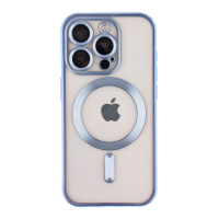 Чохол TPU Metallic Chrome Full Camera with Magsafe для iPhone 16 Pro