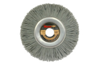 Щетка дисковая Пиранья 150 x 12 x 22мм x P80 серая (П-SP-20251)