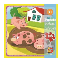 Пазлы детские «Ферма» LA03, 16 элементов