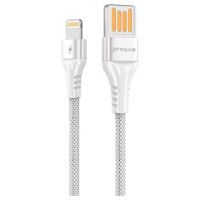 Кабель Proove Double Way Weft USB to Lightning 2.4A 1m White (CCDW20001102) (Код товару:37753)