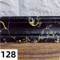 ПЛИНТУС САМОКЛЕЙКА 128 настенный/напольный мрамор