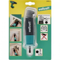 Кутовий адаптер для шуруповерта Wolfcraft 4688000 : 1/4, max. 400 об/хв, max. 13 Н•м, довжина 153 мм