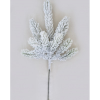 Ветка декоративная новогодняя YES №3 904239 46 см белая