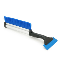 Телескопическая лопатка-щетка ST-3914Вl, от снега, для очистки автомобиля, из ABS и алюминиевого сплава, 41×8,5×3 см, 193 г, синяя