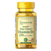 Puritan's Pride Vitamin D3 10,000 IU 100 капсул