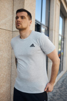 Футболка Adidas сіра