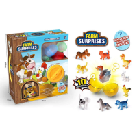 Набір тварин свійські тварини у яйці.