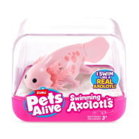 Интерактивная игрушка Аксолотль Pets & Robo Alive 9556A, розовый
