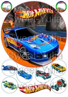 Вафельные картинки на тему: Hot wheels