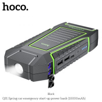 УМБ - пусковий пристрій (бустер) Hoco QS1 Spring car emergency start-up 10 000mAh Чорний new