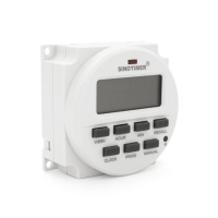 Таймер недельный Sinotimer TM618H-3, программируемый, 16А, 24V, 60х60х30 мм