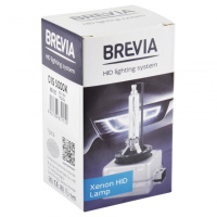 BREVIA Автолампа D1S +50%,6000K,85V,35W PK32d-2, (1шт.)