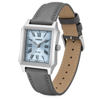 Жіночий годинник Casio LTP-B190L-2B — Класична модель у прямокутному корпусі на шкіряному ремінці