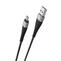 Кабель Borofone BX32 USB to MicroUSB 1m black