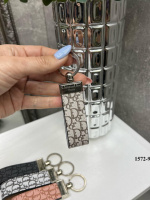 Беж D - стильний брендований брелок для ключів, фурнітура метал з фірмовим лого (1572)