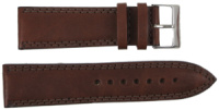 Ремінець для годинника зі шкіри Mykhail Ikhtyar Ш24 мм коричневий