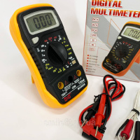 Мультиметр HAOYUE MAS838 з функцією вимірювання температури, перевірка транзисторів, звукове продзвонювання