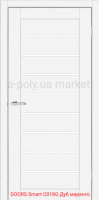 Двері міжкімнатні DOORS Smart С018G Дуб маренго ПВХ скло сатин АКЦІЯ