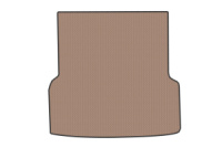 Резиновый коврик в багажник (Бежевый) для Mercedes EQS 2021- гг