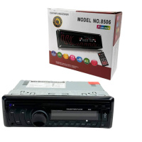 Автомагнітола 1DIN MP3 8506 з пультом RGB чорний