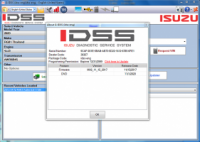 Установка программы ISUZU G-IDSS 2020