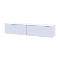 Тумба под ТВ Doros Левия Белый 4Д 160х35х33 см DRS-011637