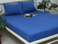 Простынь на резинке + наволочки 180х200х20 Princess Blue