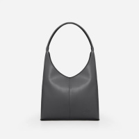 ГРАФІТ - формат А4 - якісна та елегантна сумка на блискавці овальної форми (Луцьк, 850)