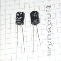 50V 100mF 0812 105°C EHR EHR101M50B 100uF 100µF 50V конденсатор електролітичний