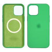 Чехол Full Silicone Case MagSafe для Apple iPhone 12/ 12 Pro  22 мятный копия