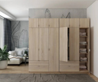Шкаф для одежды Doros Лукас Дуб сонома 3+3 ДСП 270х50х240 DRS-011705 (42005115)