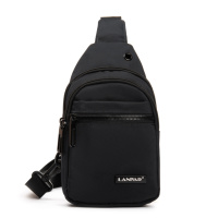 PODIUM Сумка Мужская На Плечо нейлон Lanpad 82081 black
