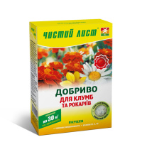 Удобрение кристаллическое 300 г «Чистый Лист» для клумб и рокарий