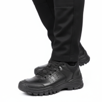 Кросівки тактичні військові чорні весна літо шкіра